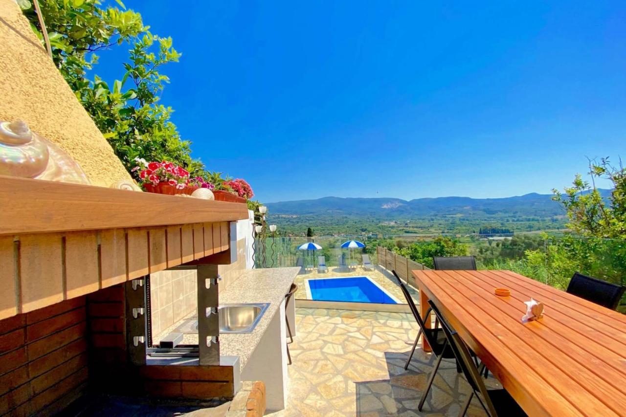 Villa Dinos By Posarellivillas Agrafoi Exteriör bild