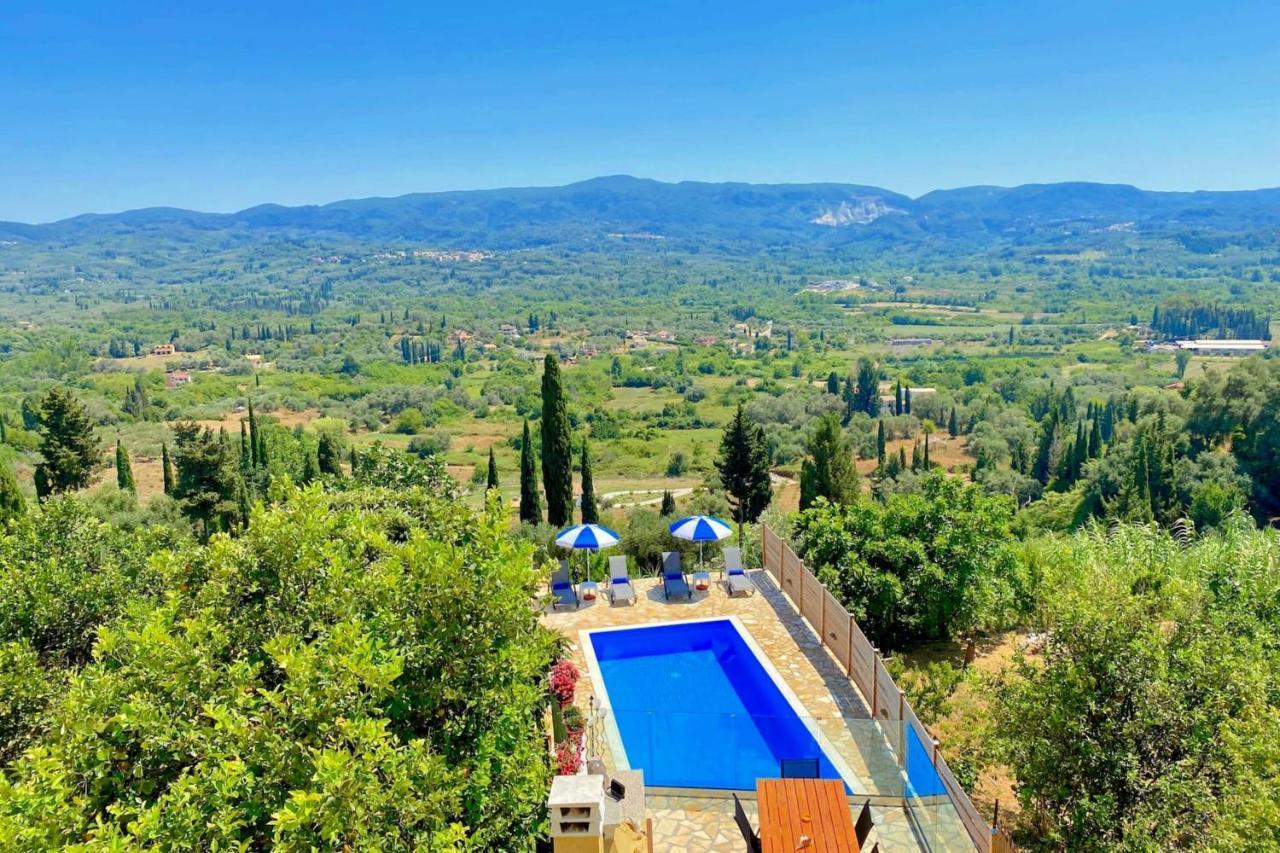 Villa Dinos By Posarellivillas Agrafoi Exteriör bild